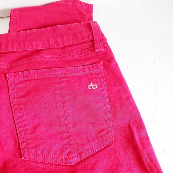 RAG & BONE Skinny Ankle Legging Jean PFD Pink 29 - Picture 7 of 9